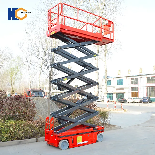 Custom 20 ft to 50 ft Self-Propelled Electric Scissor Lift